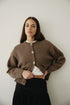 Hayes Crew Neck Button-Down Cardigan