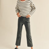 Day to Day Striped Pullover - alldeserved.com