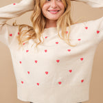 Happy Heart Sweater - alldeserved.com
