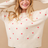 Happy Heart Sweater - alldeserved.com