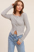 Make It Easy Long-Sleeve Top - alldeserved.com