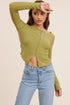Make It Easy Long-Sleeve Top - alldeserved.com