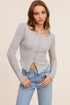 Make It Easy Long-Sleeve Top - alldeserved.com