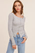 Make It Easy Long-Sleeve Top - alldeserved.com