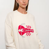 Coastal Lobster Knit Sweater - alldeserved.com