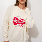Coastal Lobster Knit Sweater - alldeserved.com