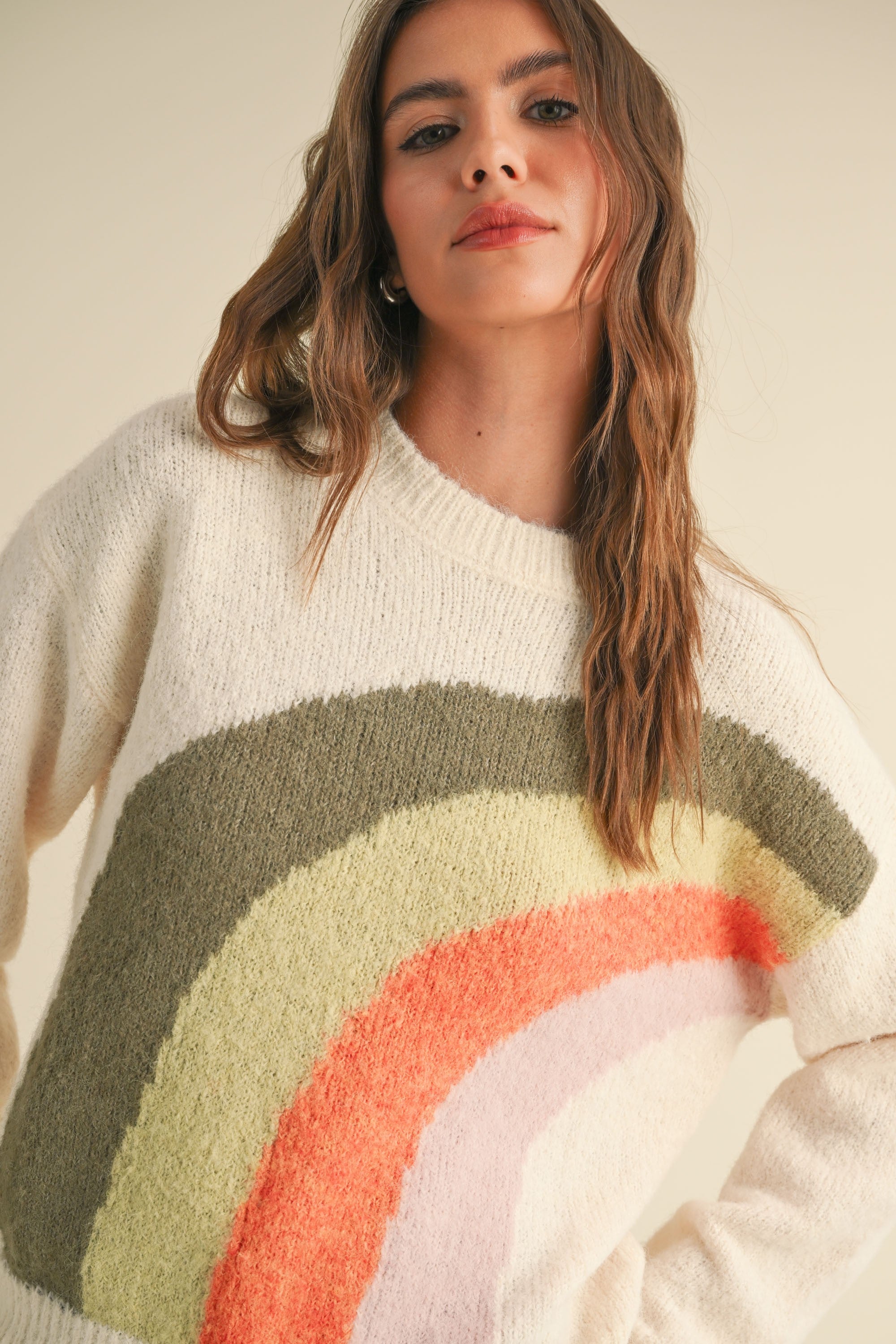 Sunset Vibes Knit Sweater - alldeserved.com