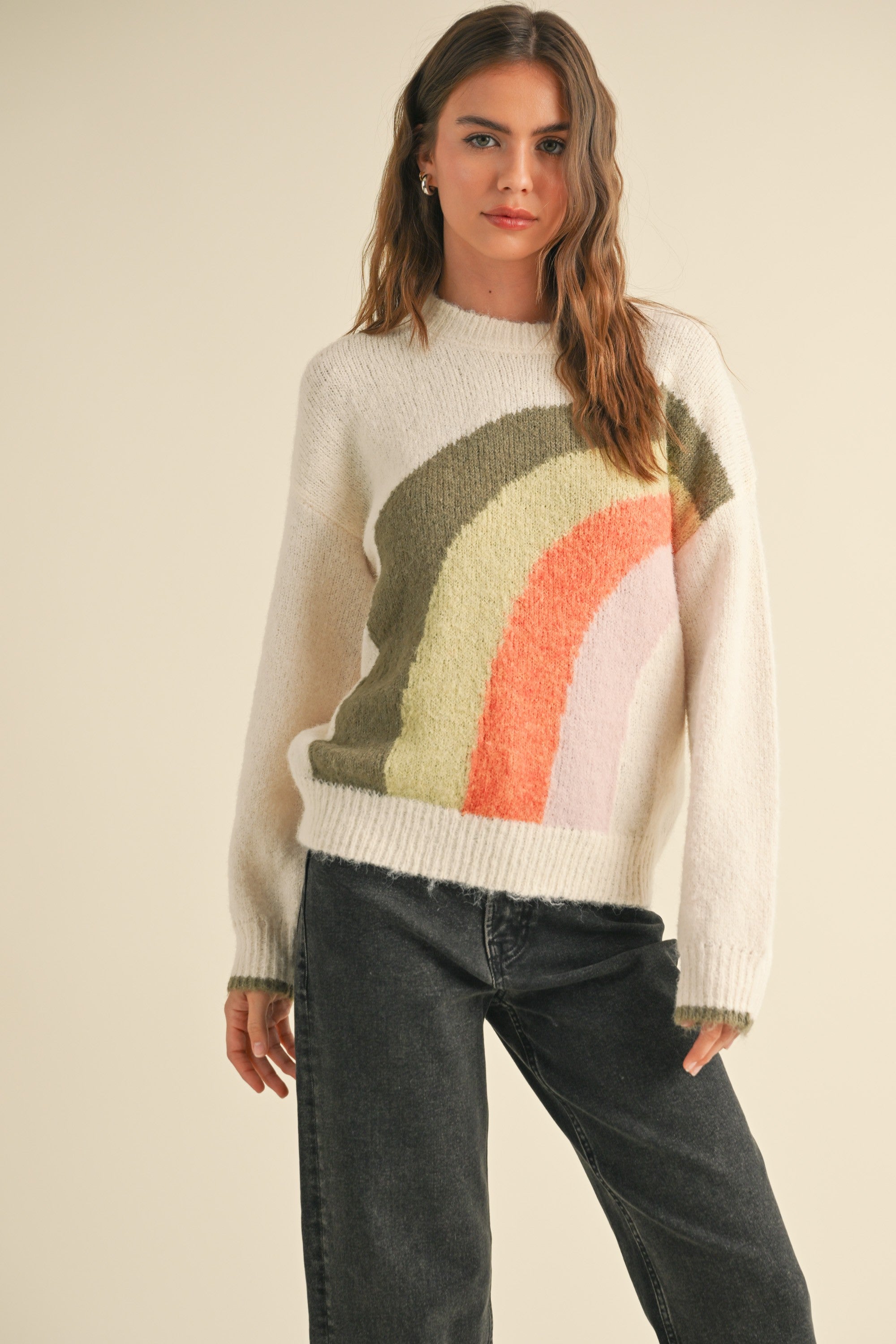 Sunset Vibes Knit Sweater - alldeserved.com