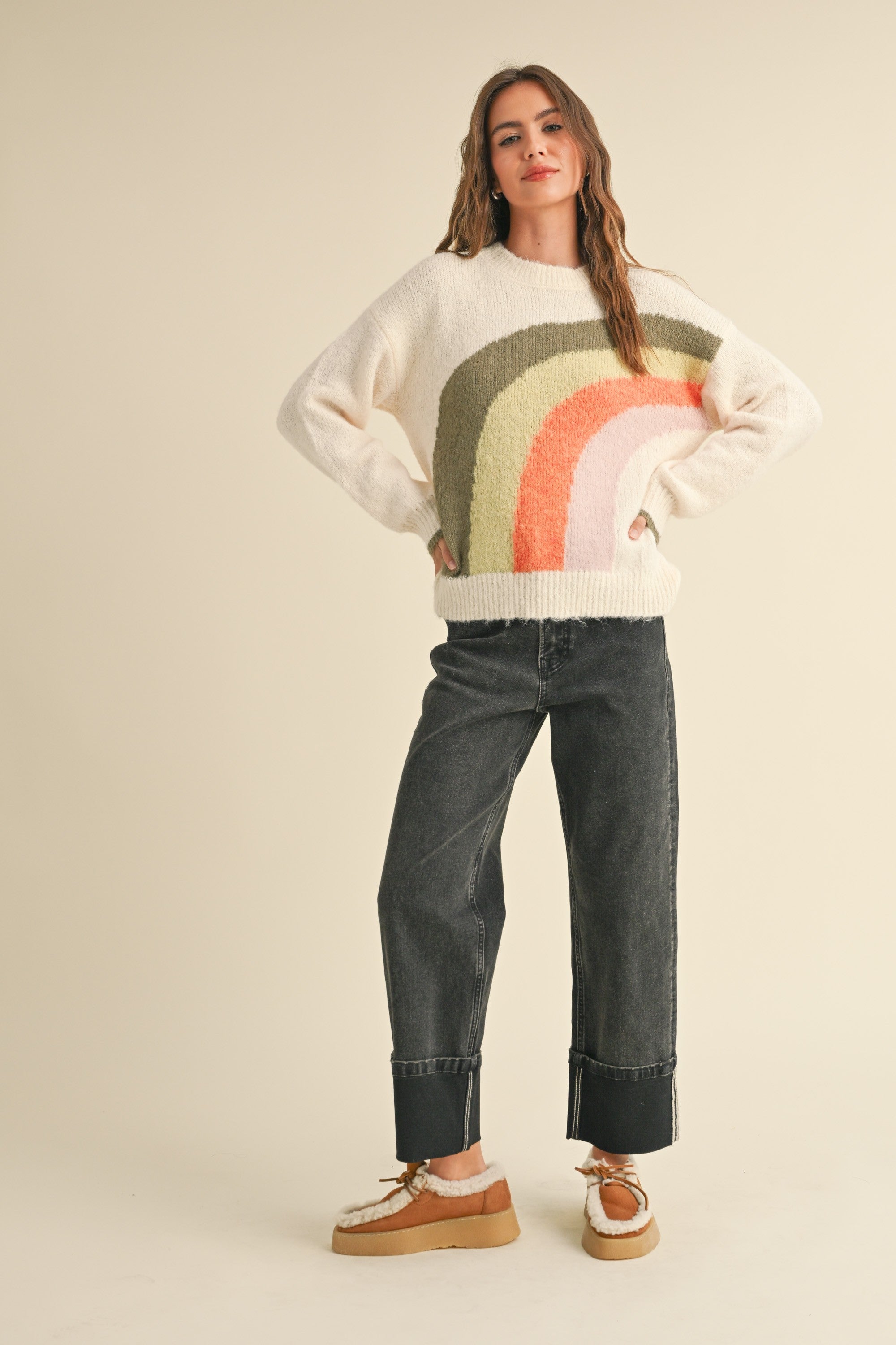 Sunset Vibes Knit Sweater - alldeserved.com