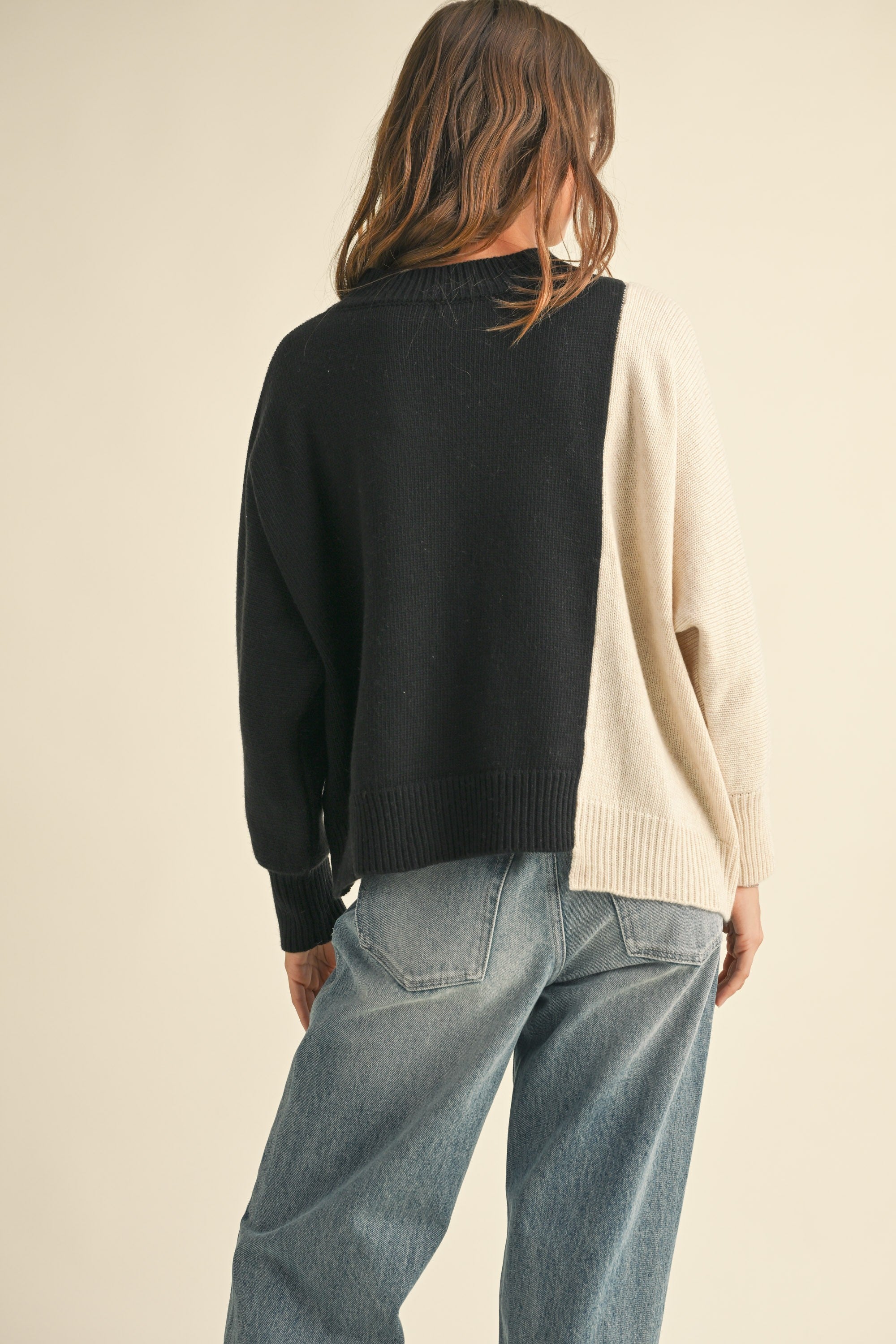 Dayton Colorblock Pullover Sweater - alldeserved.com