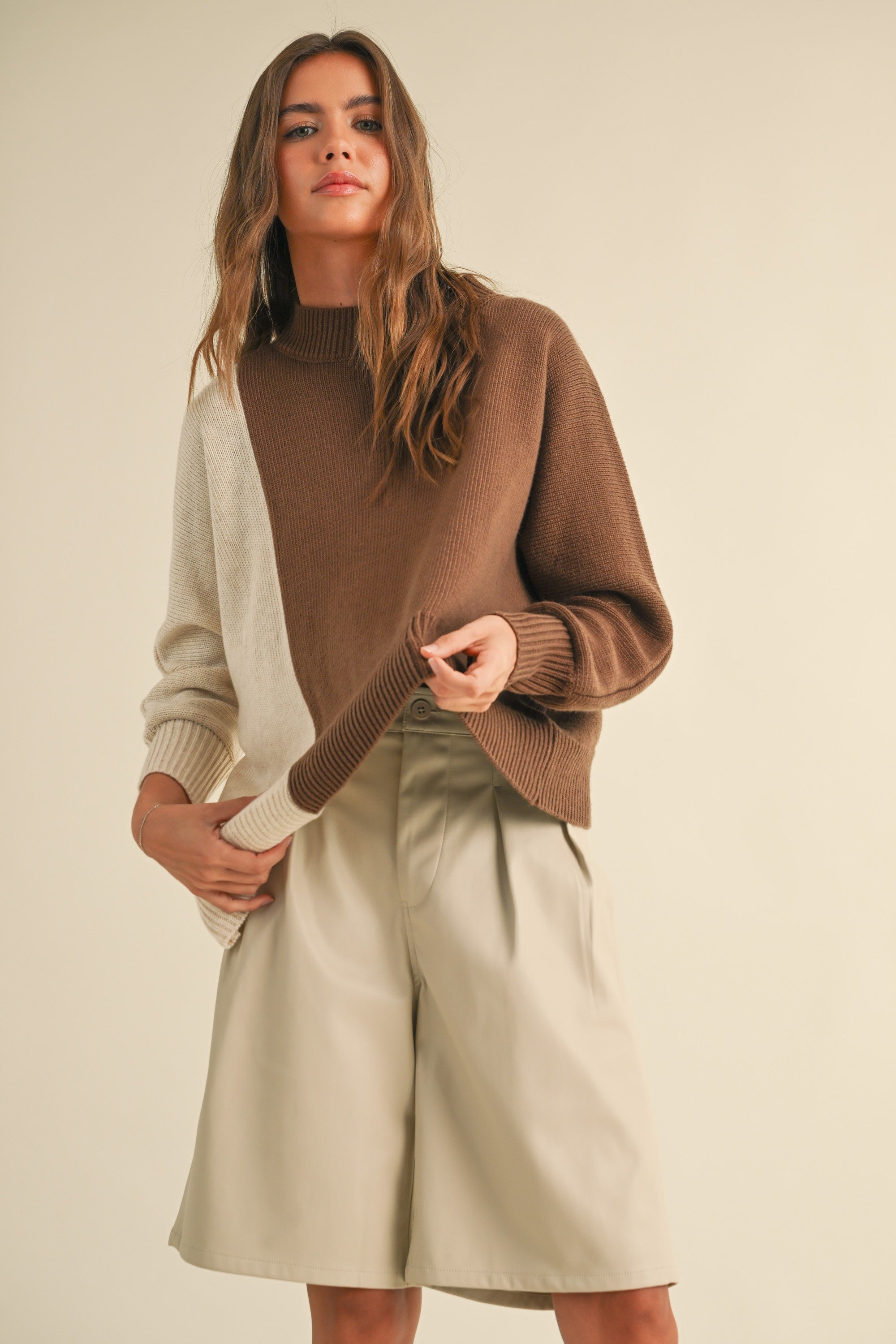 Dayton Colorblock Pullover Sweater - alldeserved.com