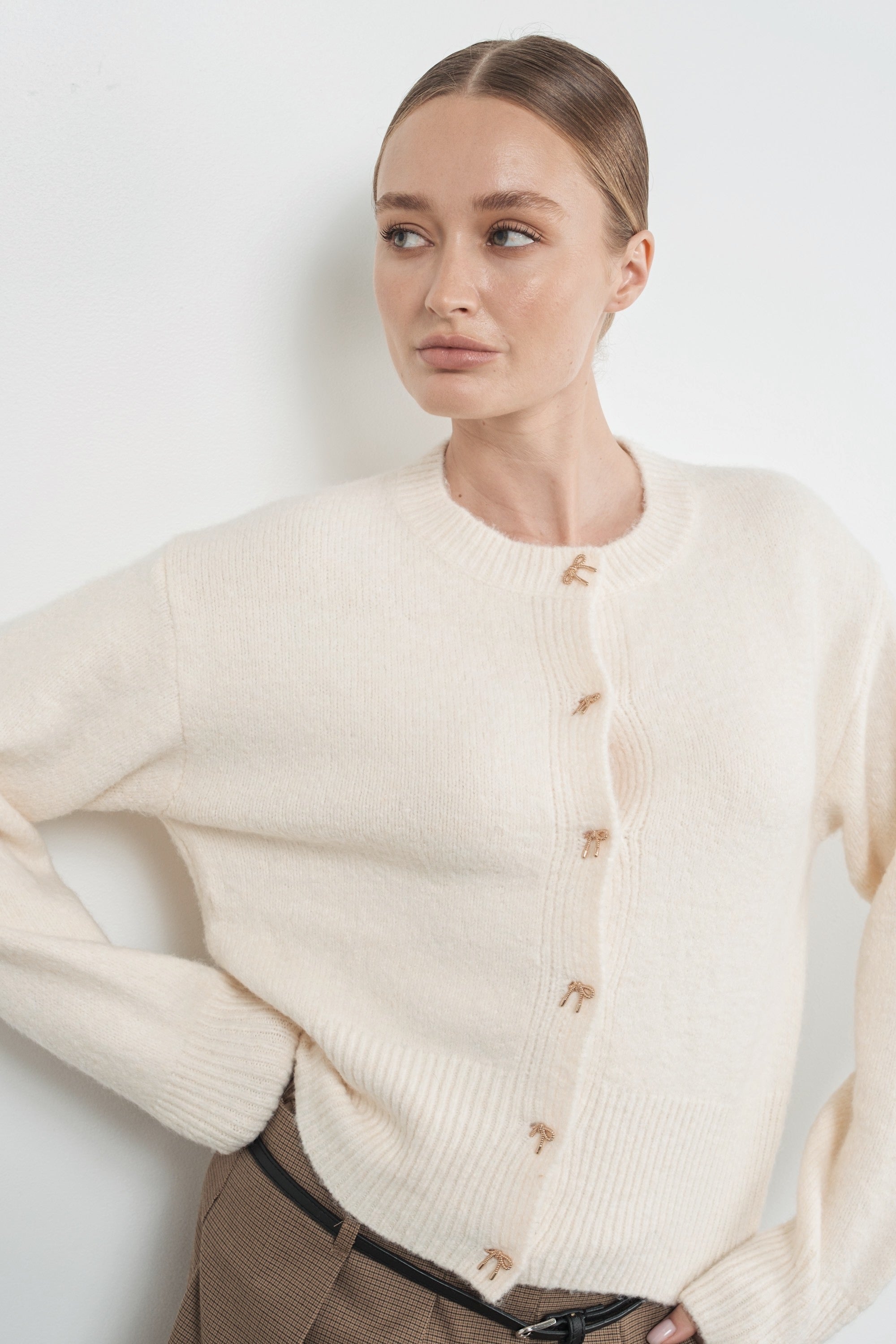 Golden Bows Cardigan - alldeserved.com