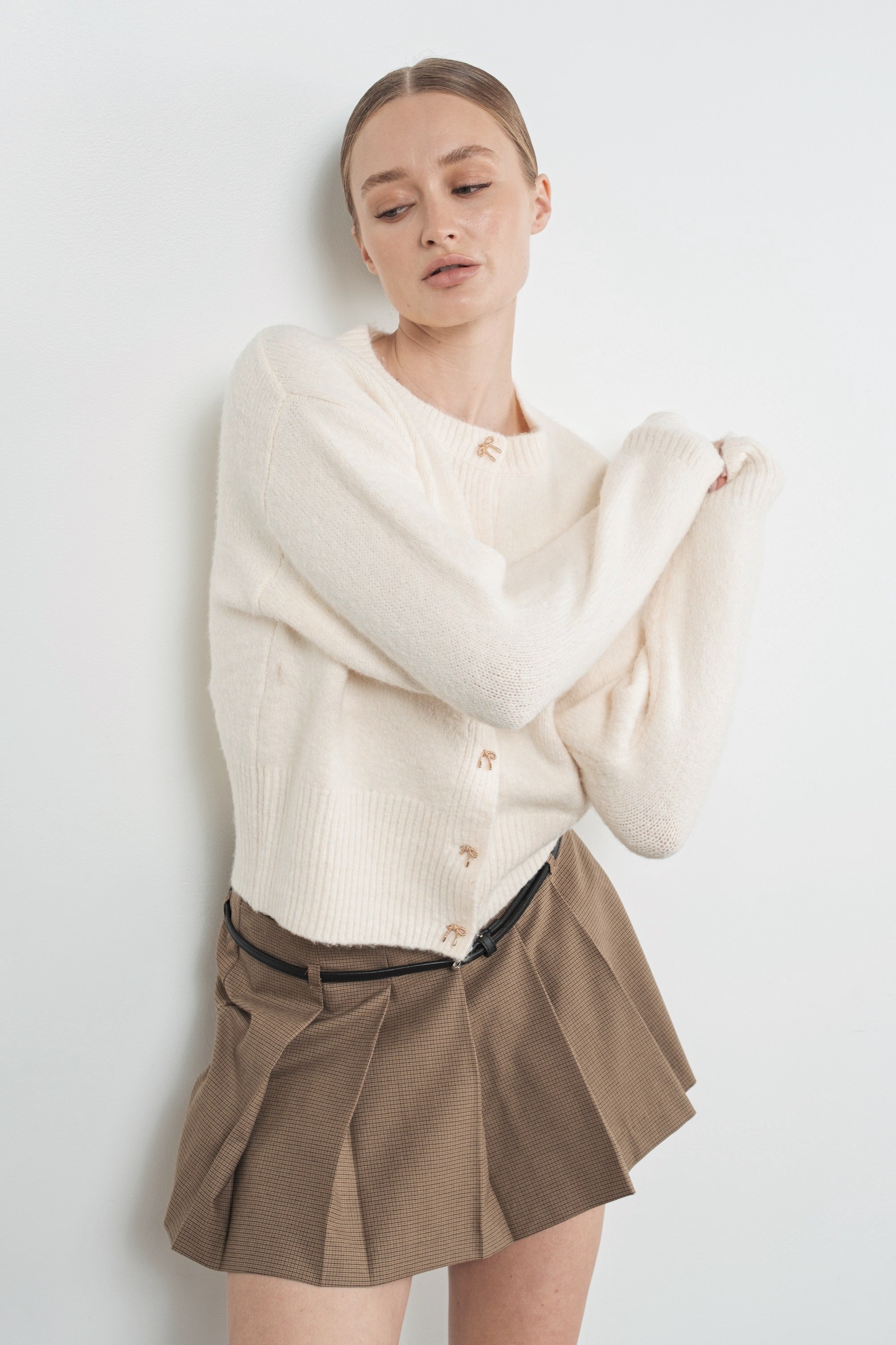 Golden Bows Cardigan - alldeserved.com
