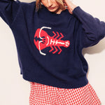 Coastal Lobster Knit Sweater - alldeserved.com