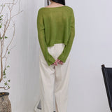 Daphne Lightweight Sheer Sweater - alldeserved.com