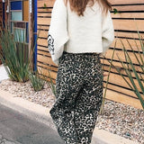 Floral Street Cropped Sweater - Ivory