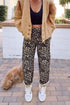 Venus Barrel Leopard Jeans