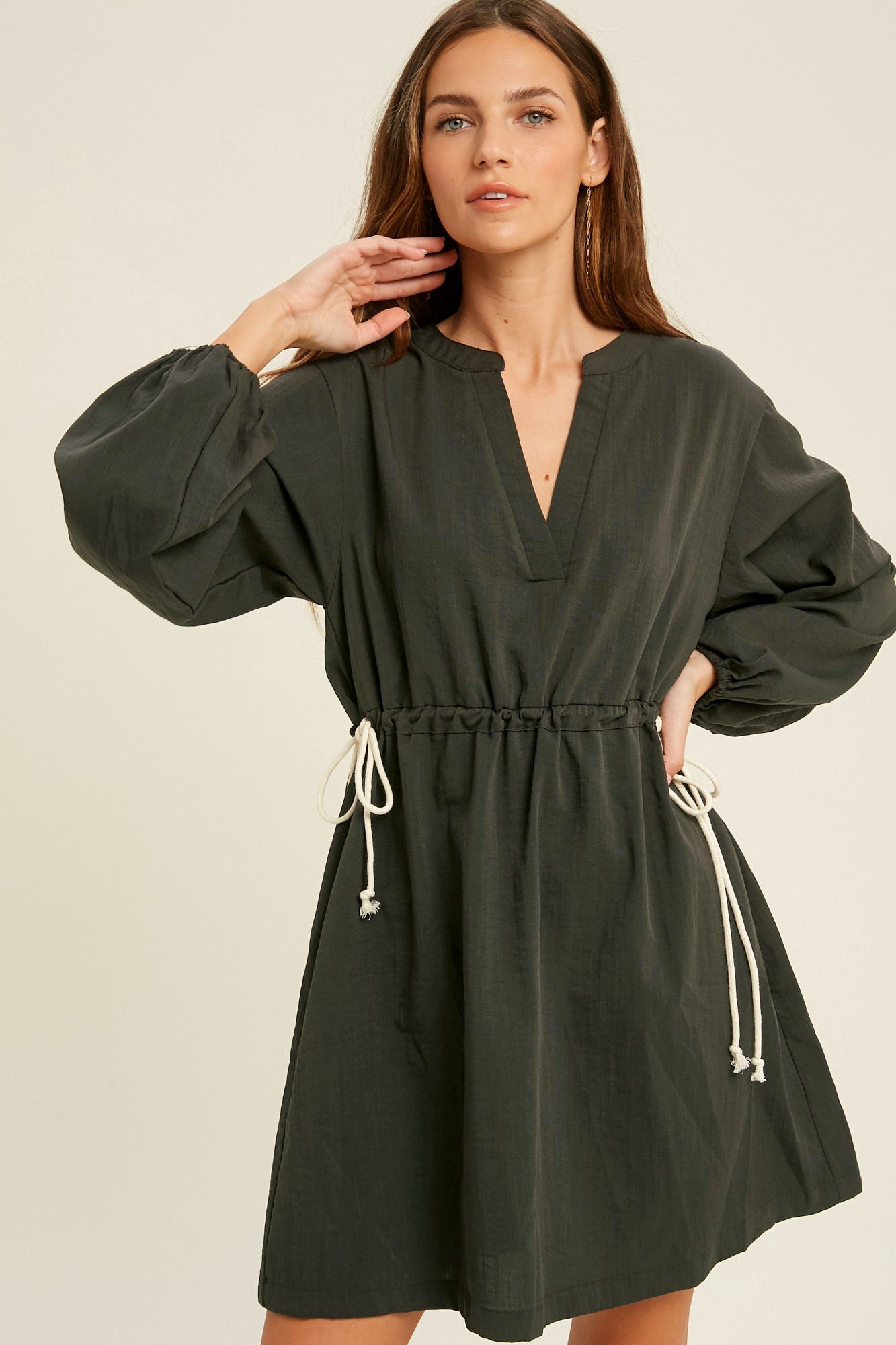 favourite moment mini dress charcoal Favourite Moment Mini Dress Charcoal