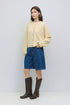 Hayes Crew Neck Button-Down Cardigan