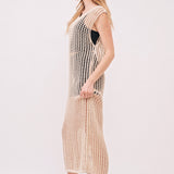 Sahara Mesh Sweater Dress - alldeserved.com