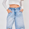 Billie Baggy Denim Shorts - alldeserved.com