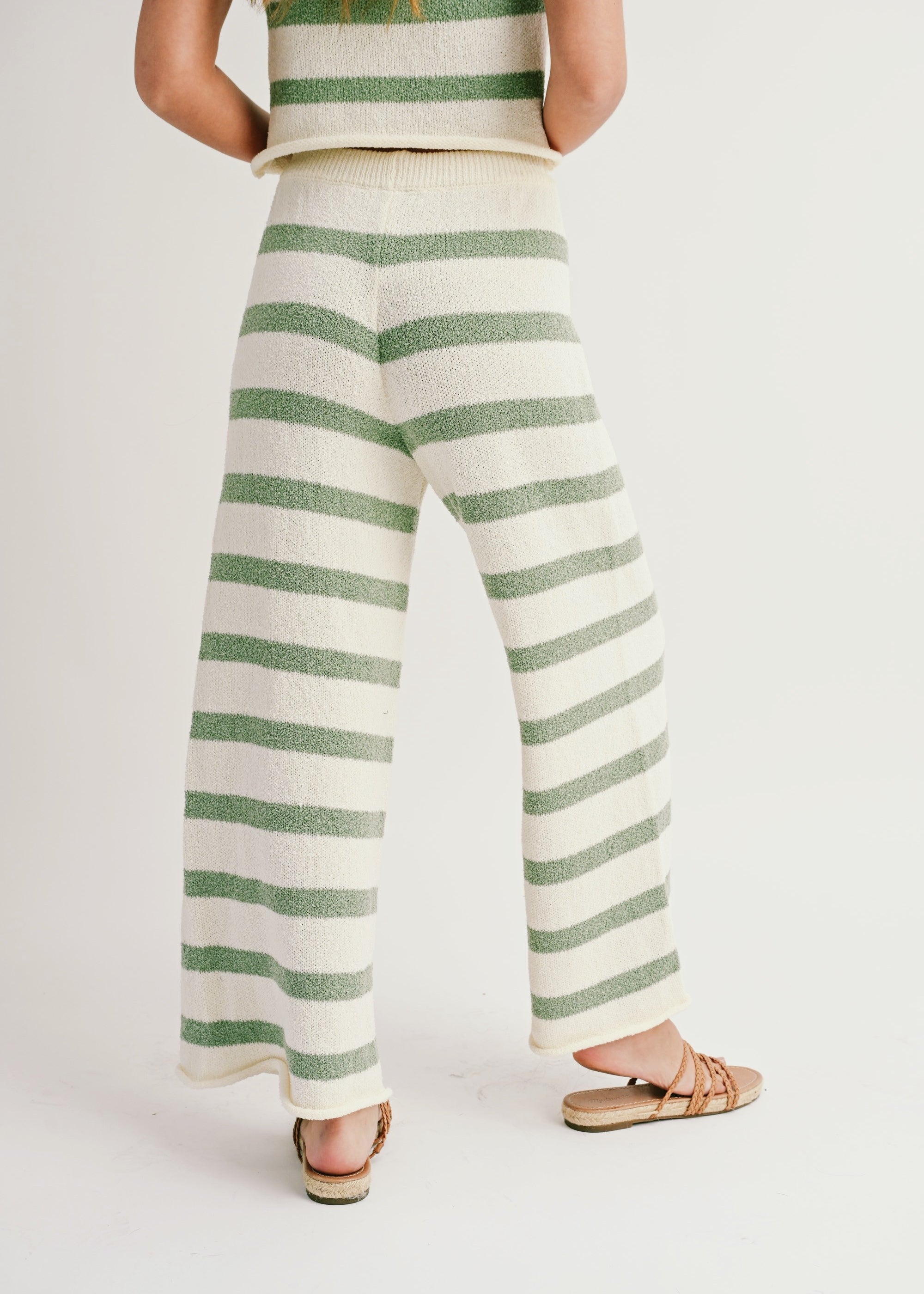 Sweet Talk Striped Sweater Set - alldeserved.com