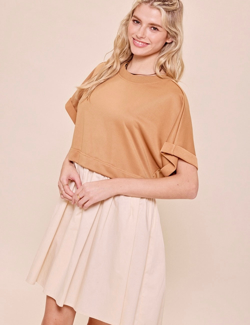Soft Blend Mini Dress - alldeserved.com