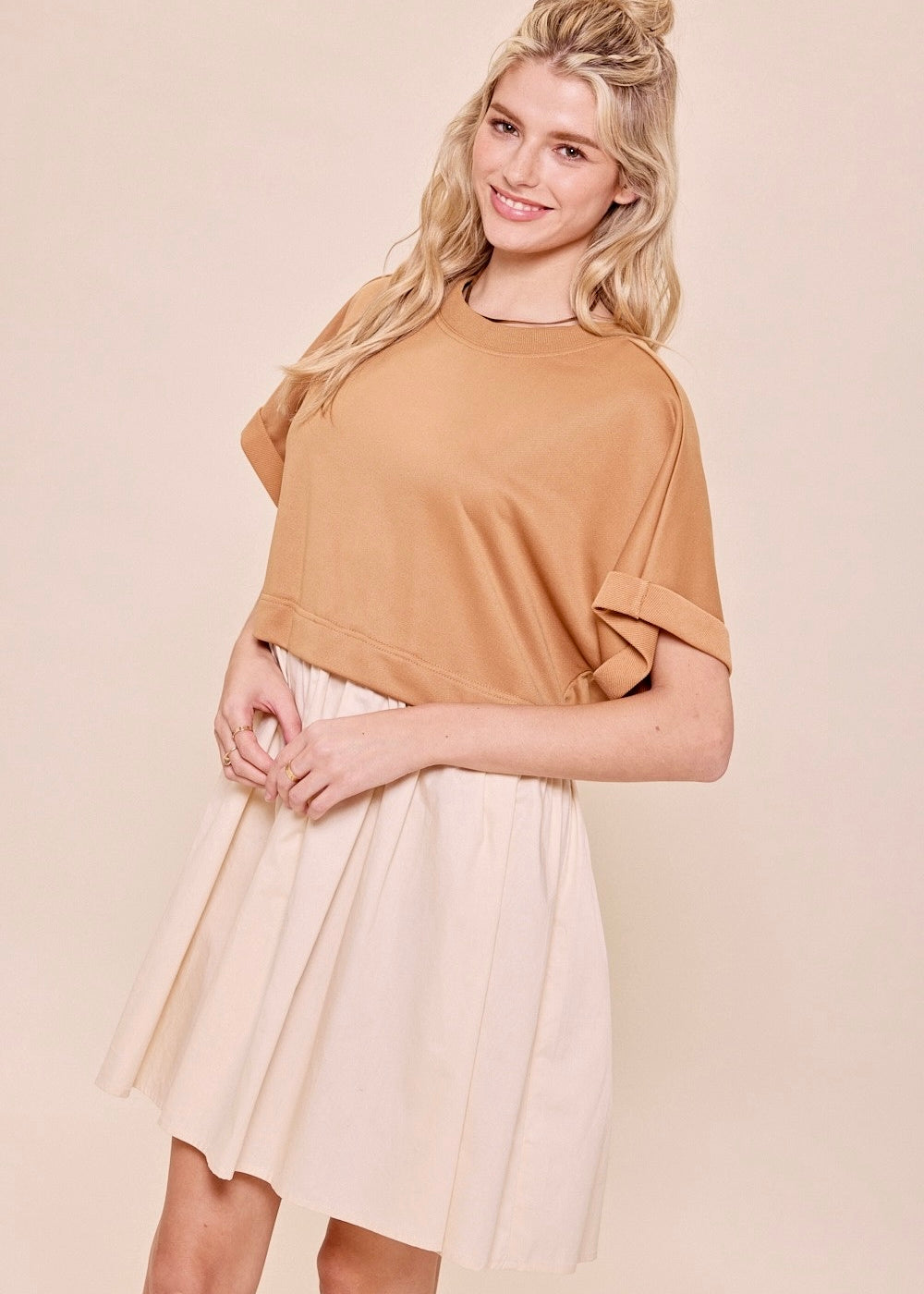 Soft Blend Mini Dress - alldeserved.com