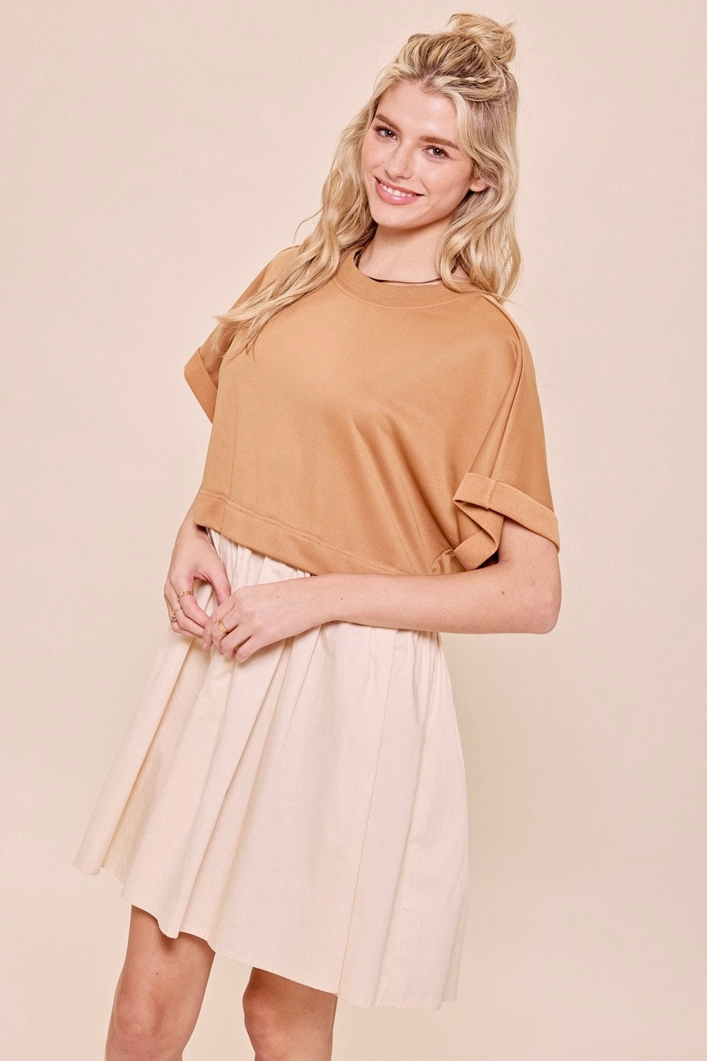Soft Blend Mini Dress - alldeserved.com