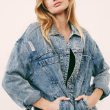 Porta Swing Oversized Denim Jacket - alldeserved.com
