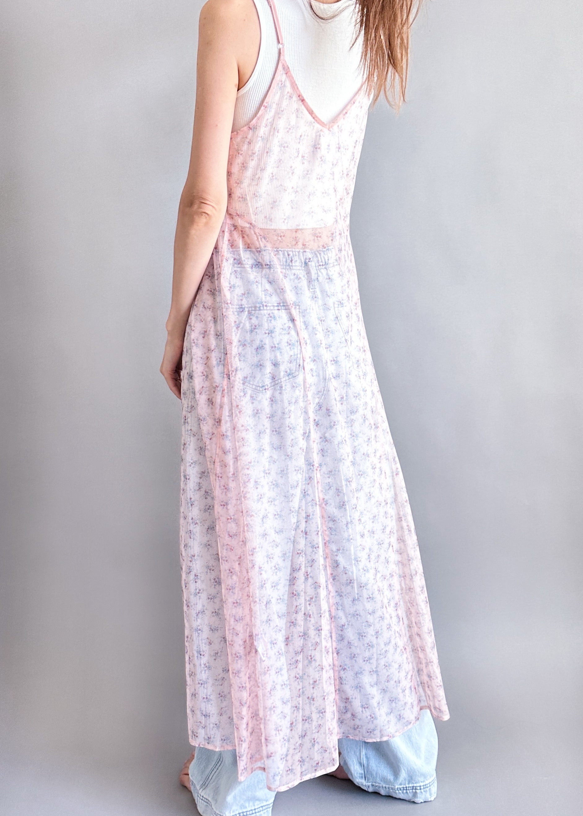 Bella Blossom See-through Dress - alldeserved.com