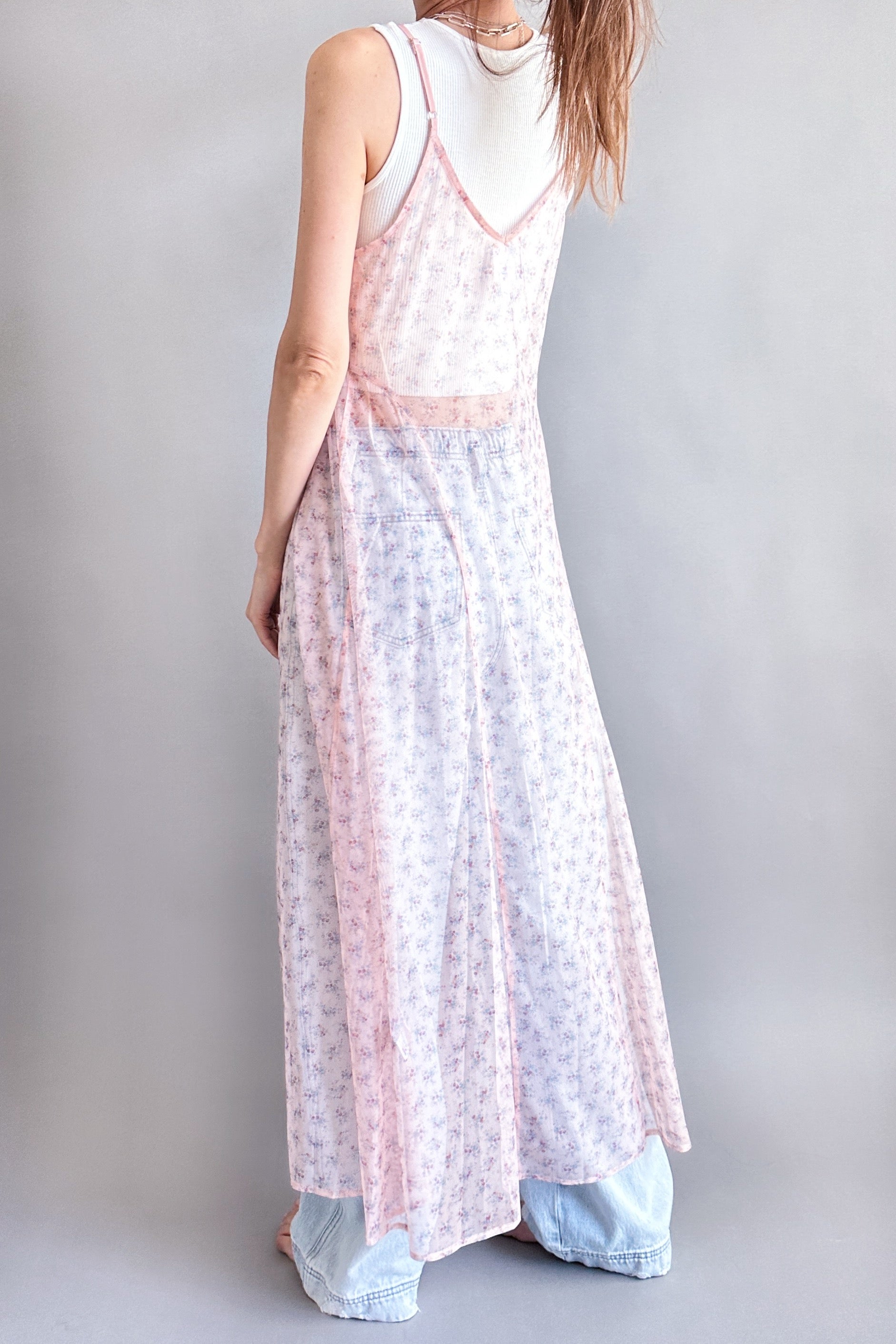 Bella Blossom See-through Dress - alldeserved.com