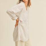 Soft Stripe Essential Shirt - alldeserved.com