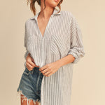 Soft Stripe Essential Shirt - alldeserved.com