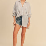 Soft Stripe Essential Shirt - alldeserved.com