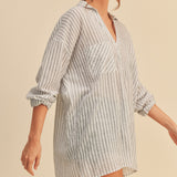 Soft Stripe Essential Shirt - alldeserved.com