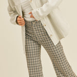 Camden Flare Plaid Pants - alldeserved.com