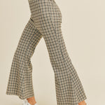 Camden Flare Plaid Pants - alldeserved.com