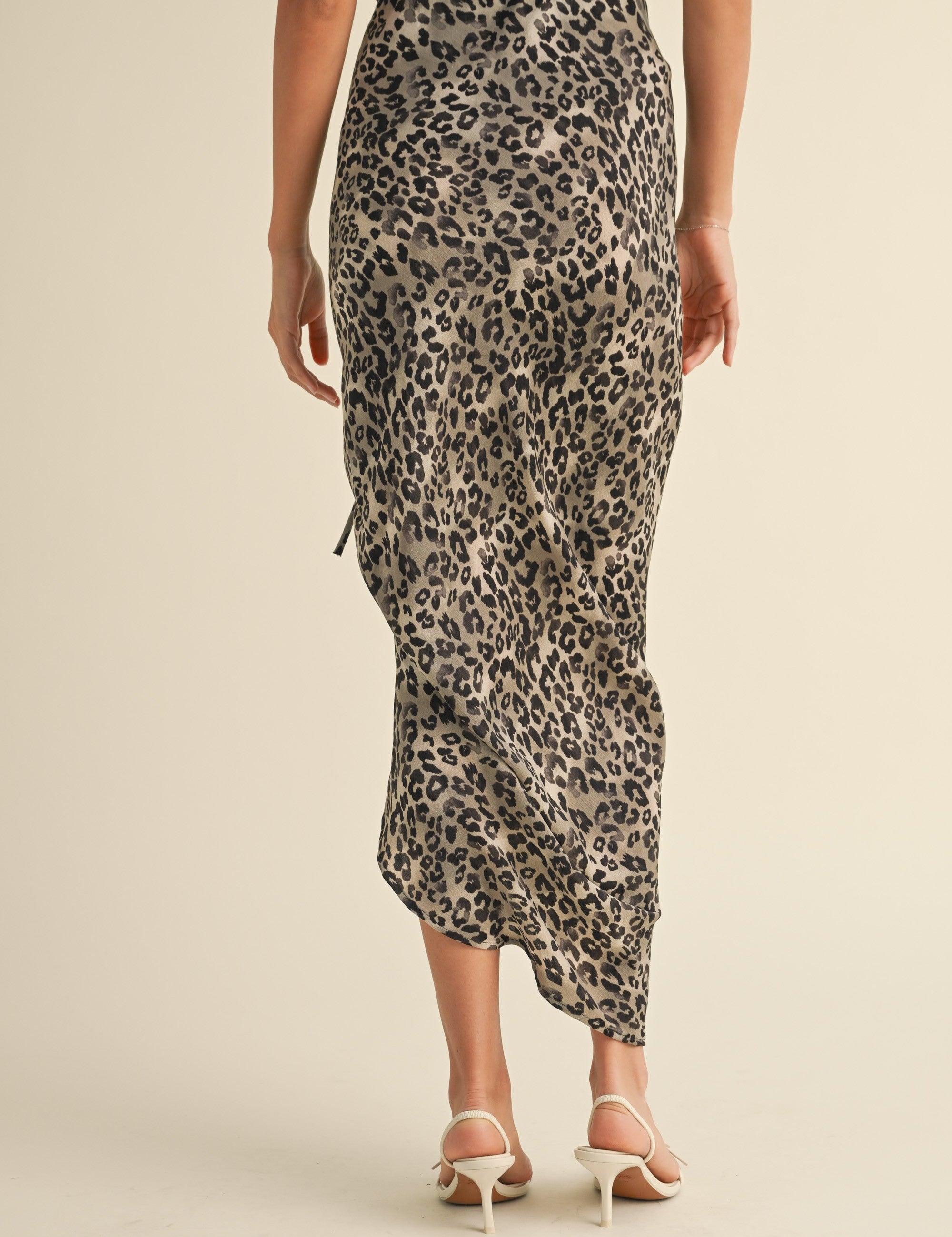 Smooth Leopard Midi Skirt - alldeserved.com