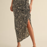 Smooth Leopard Midi Skirt - alldeserved.com