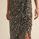 Smooth Leopard Midi Skirt - alldeserved.com