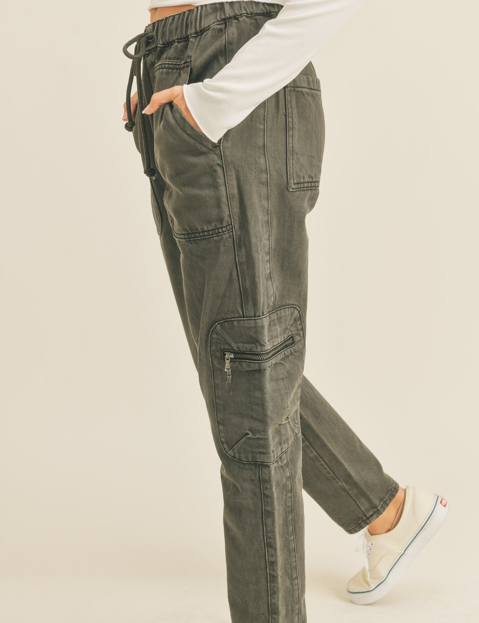Tahiti Washed Cargo Pants - alldeserved.com