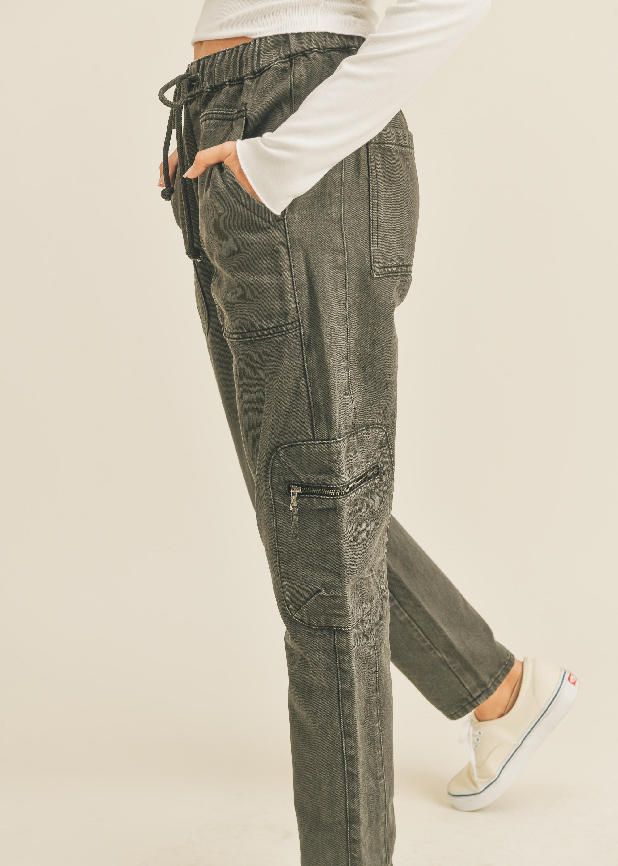 Tahiti Washed Cargo Pants - alldeserved.com
