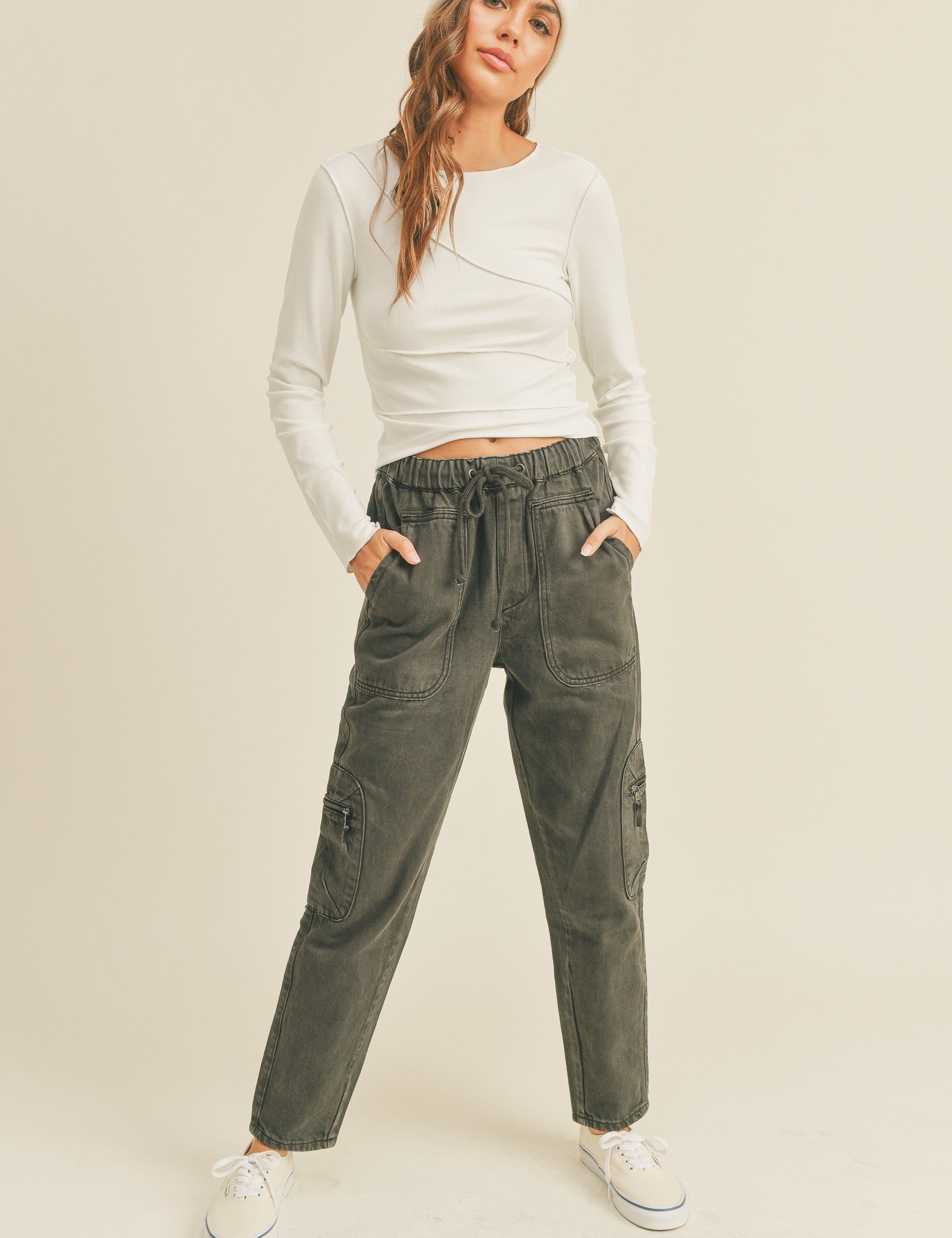 Tahiti Washed Cargo Pants - alldeserved.com