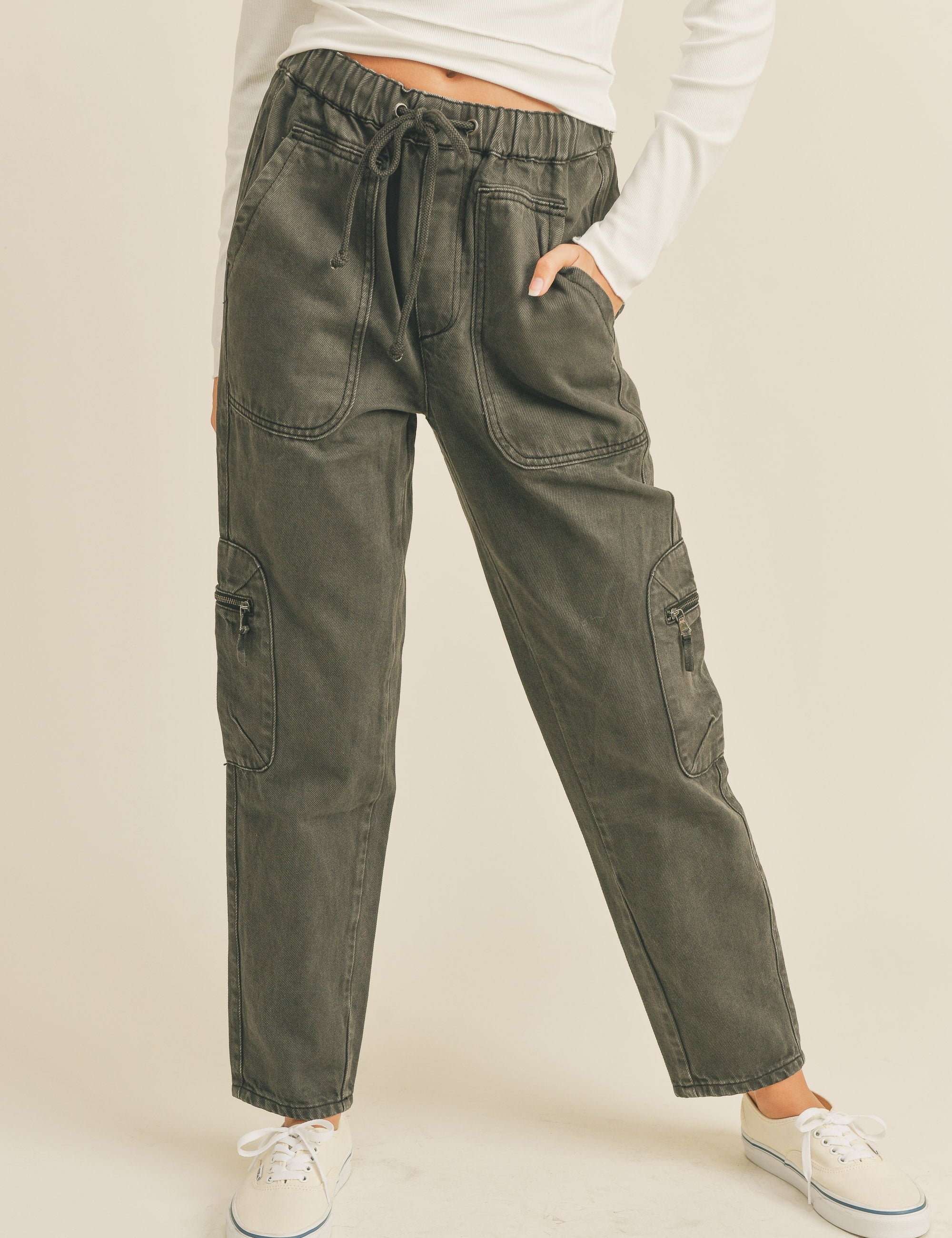 Tahiti Washed Cargo Pants - alldeserved.com