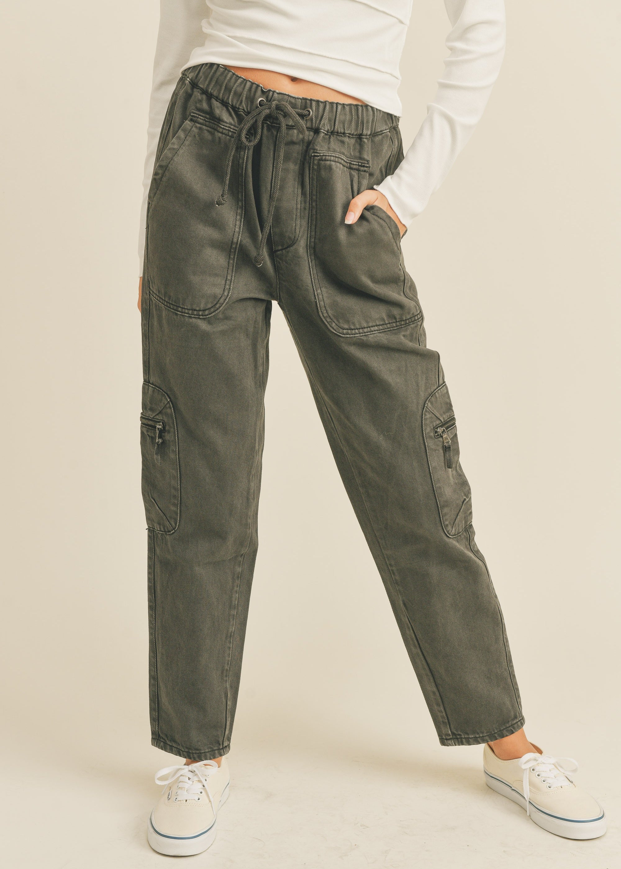 Tahiti Washed Cargo Pants - alldeserved.com