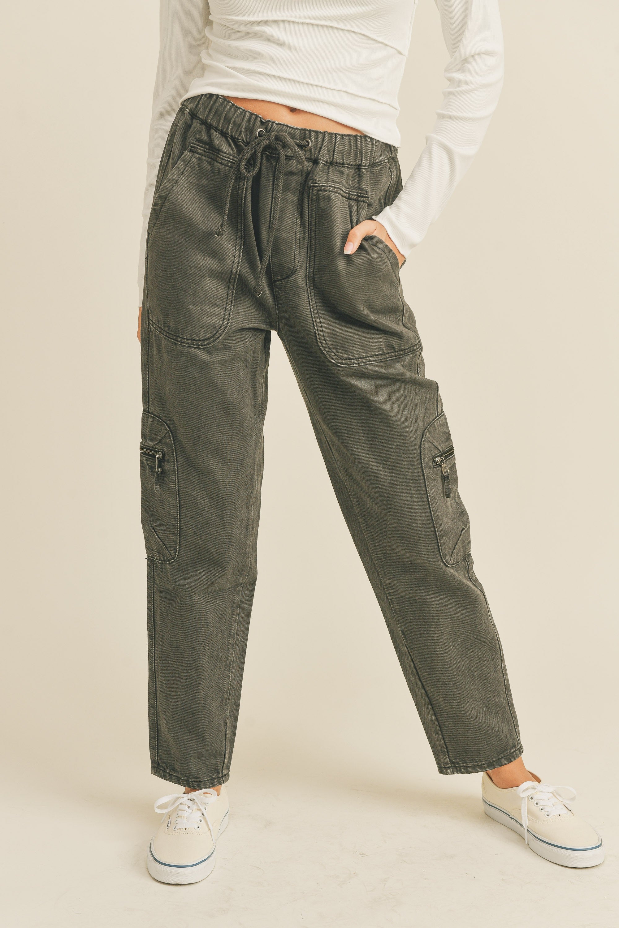 Tahiti Washed Cargo Pants - alldeserved.com