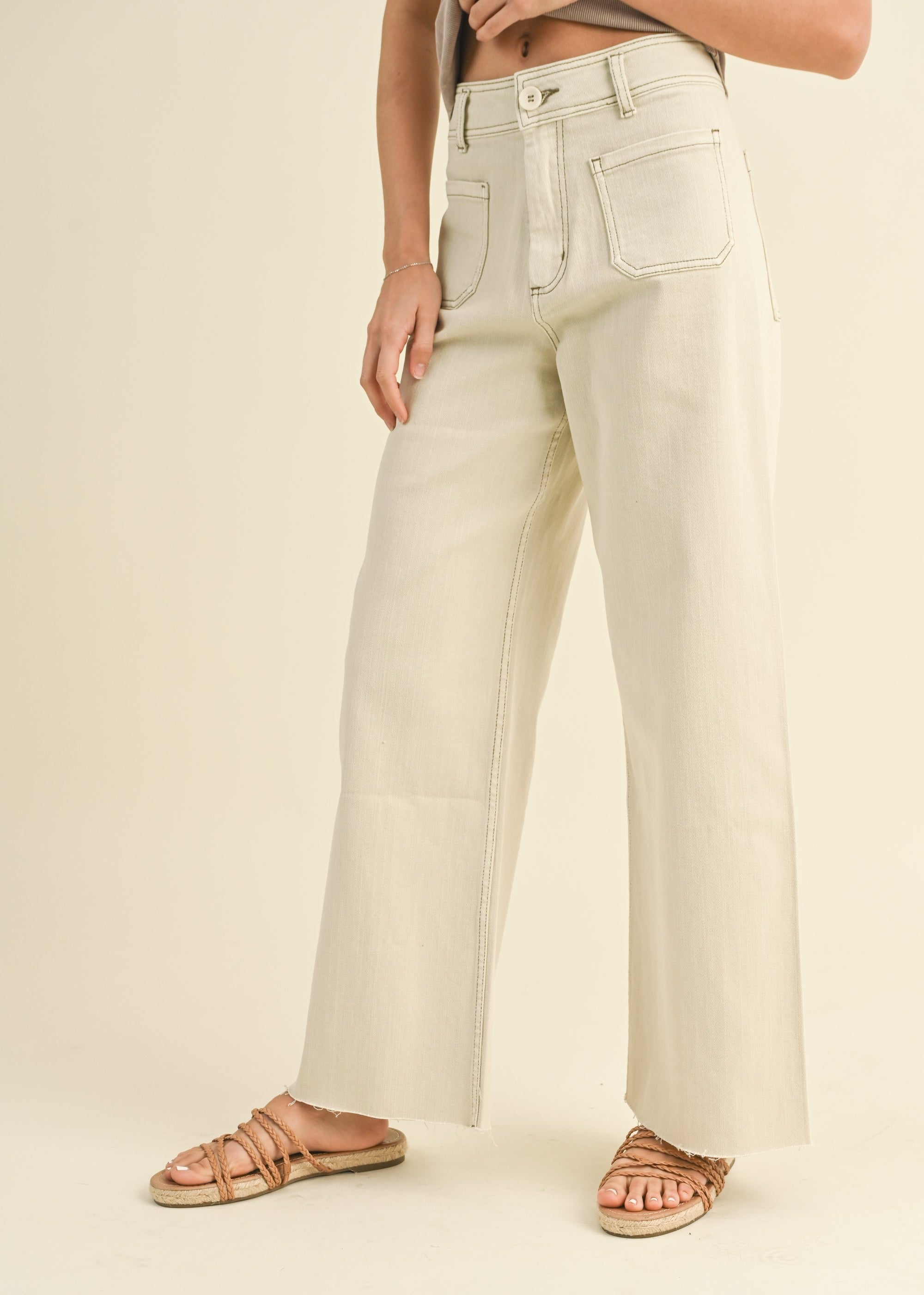 Hampton Straight Leg Pants - alldeserved.com