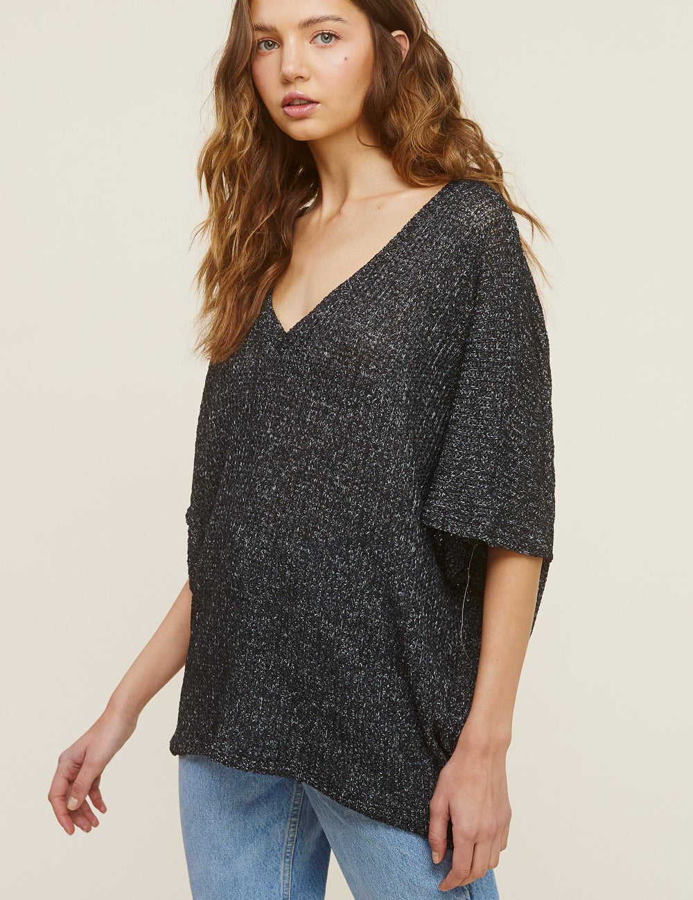 Ellen Fisherman Net Knit Top - alldeserved.com