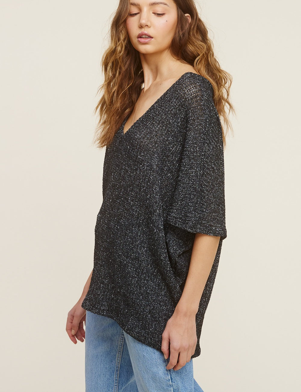 Ellen Fisherman Net Knit Top - alldeserved.com